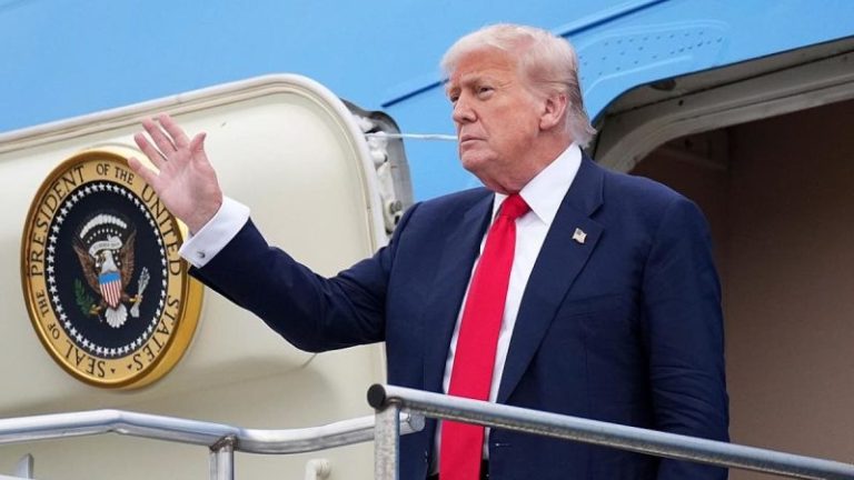Trump signs rescissions package, closes out week with trip to Scotland