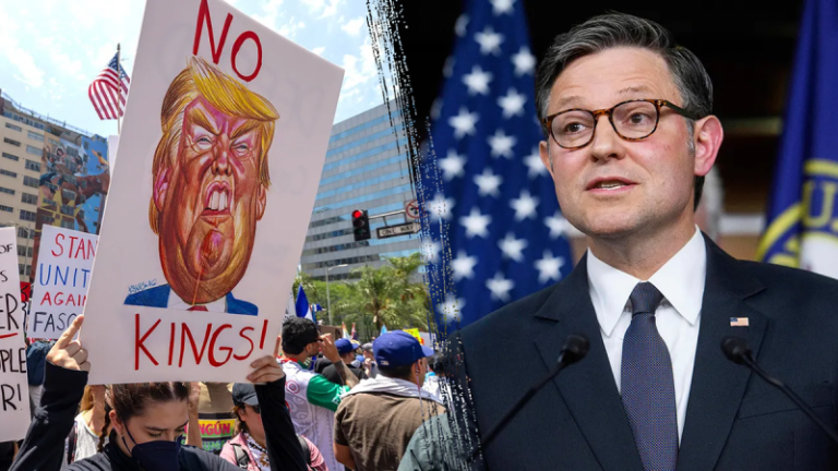 Republicans torch anti-Trump ‘No Kings’ protests, say Dems fear angering leftists in shutdown fight